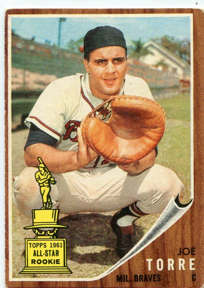 1962 Topps #218 Joe Torre Rookie Card