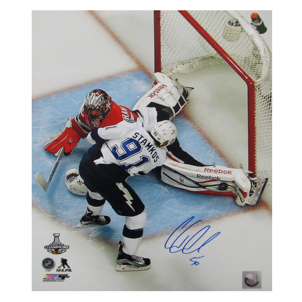 COREY CRAWFORD Signed Chicago Blackhawks 16 X 20 Photo - 79001