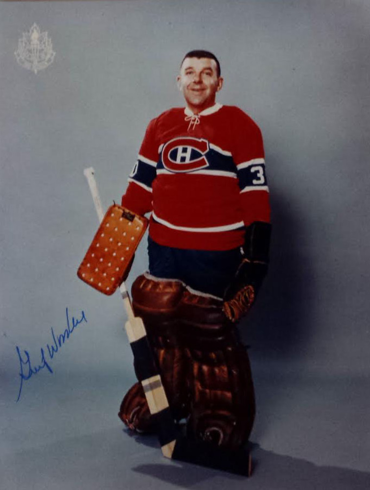 Gump Worsley deceased autographed Montreal Canadiens 8x10 Photo