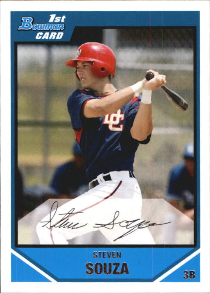 2007 Bowman Chrome Draft Draft Picks #BDPP35 Steven Souza