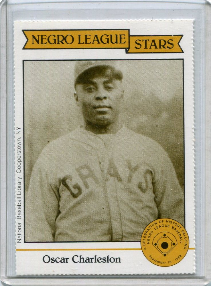 1988 Negro League Duquesne Light Co. #7 Oscar Charleston