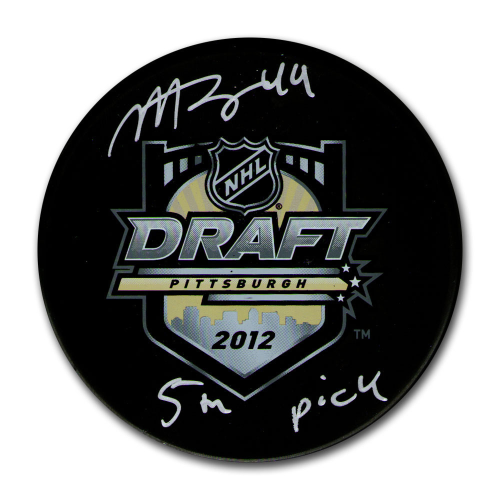 Morgan Rielly Autographed 2012 NHL Entry Draft Puck w/