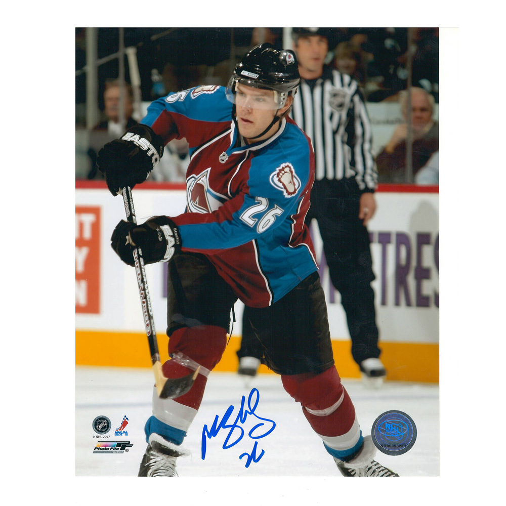 PAUL STASTNY Signed Colorado Avalanche 8 X 10 Photo - 70123