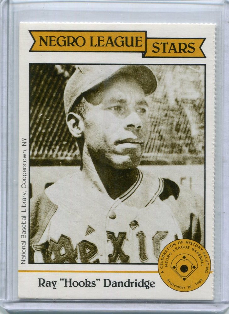 1988 Negro LeagueDuquesne Light Co. #17 Ray(Hooks) Dandridge