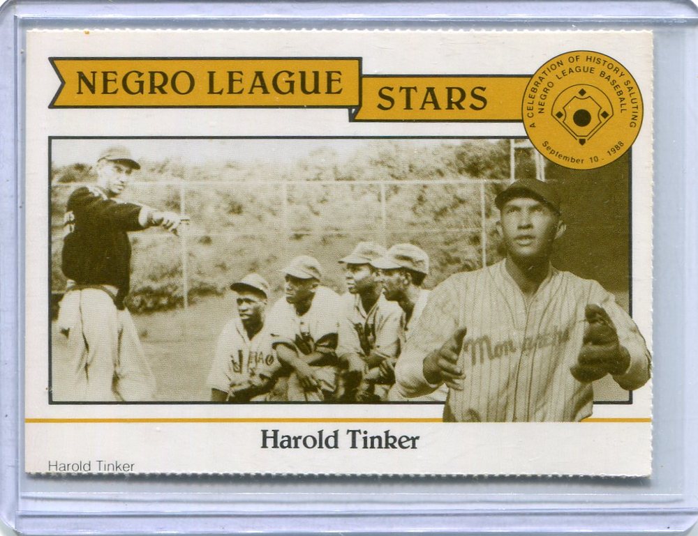 1988 Negro League Duquesne Light Co. #19 Harold Tinker