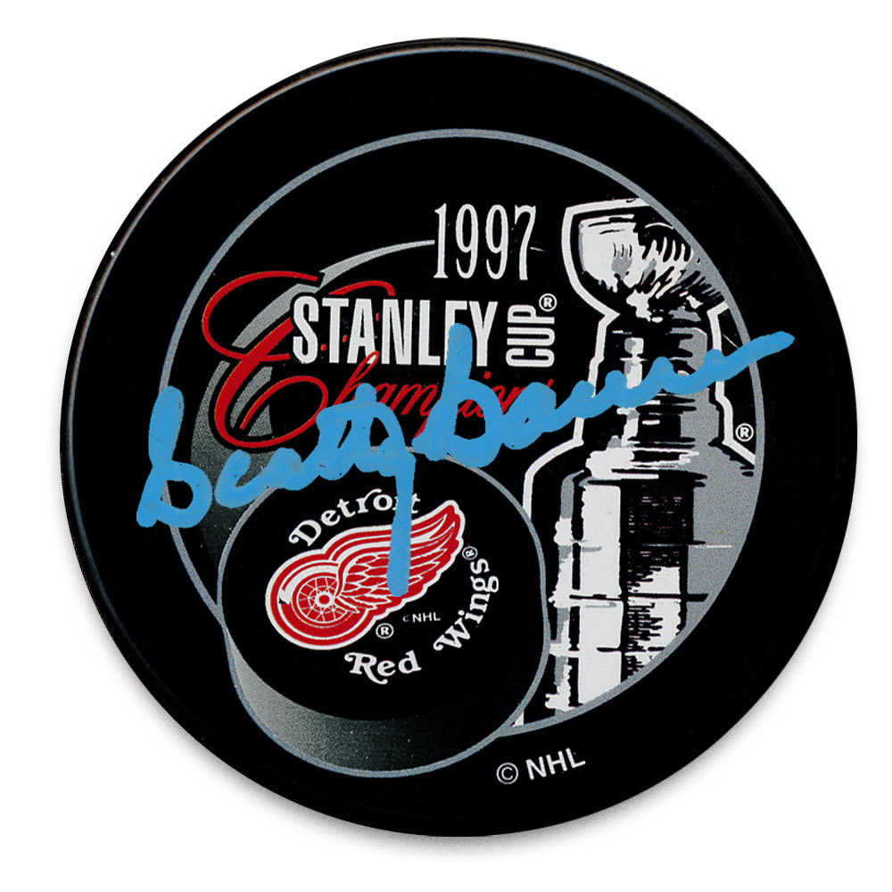 Scotty Bowman Detroit Red Wings 1997 Stanley Cup Champions Autographed Puck