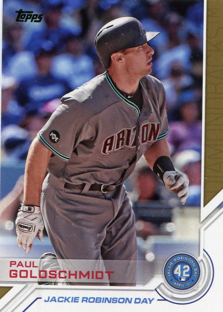2017 Topps Jackie Robinson Day #JRD30 Paul Goldschmidt