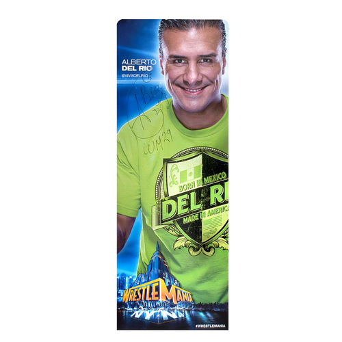 Alberto Del Rio SIGNED WrestleMania 29 Superstore Wall Art