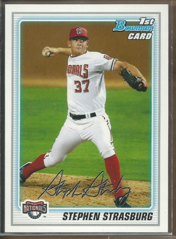 2010 Bowman Prospects #BP1a Stephen Strasburg