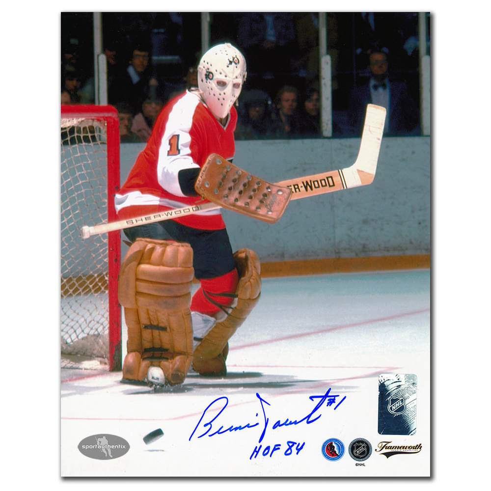 Bernie Parent Philadelphia Flyers Time Magazine 02-24-75 Signed 8x10