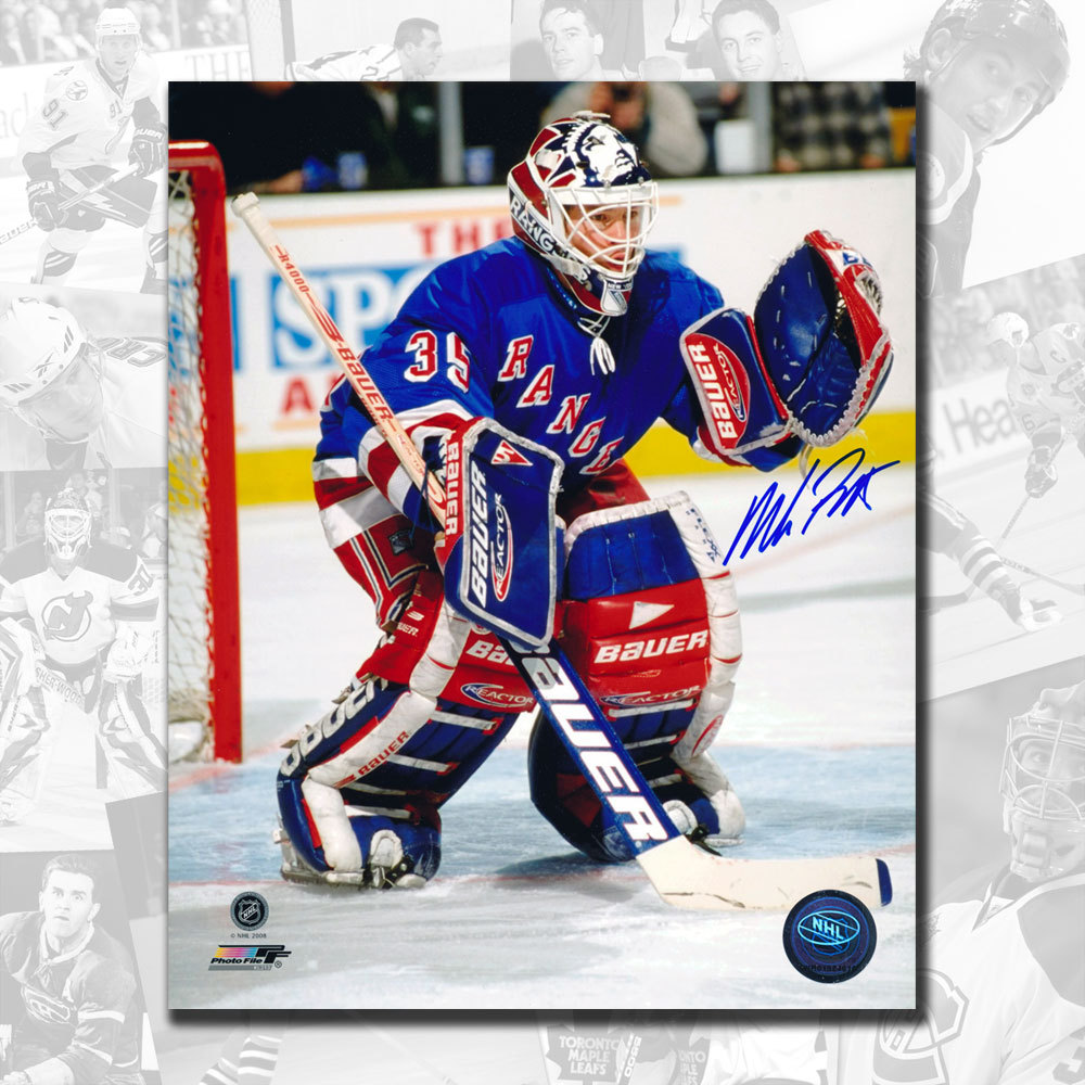 Mike Richter New York Rangers Autographed 8x10