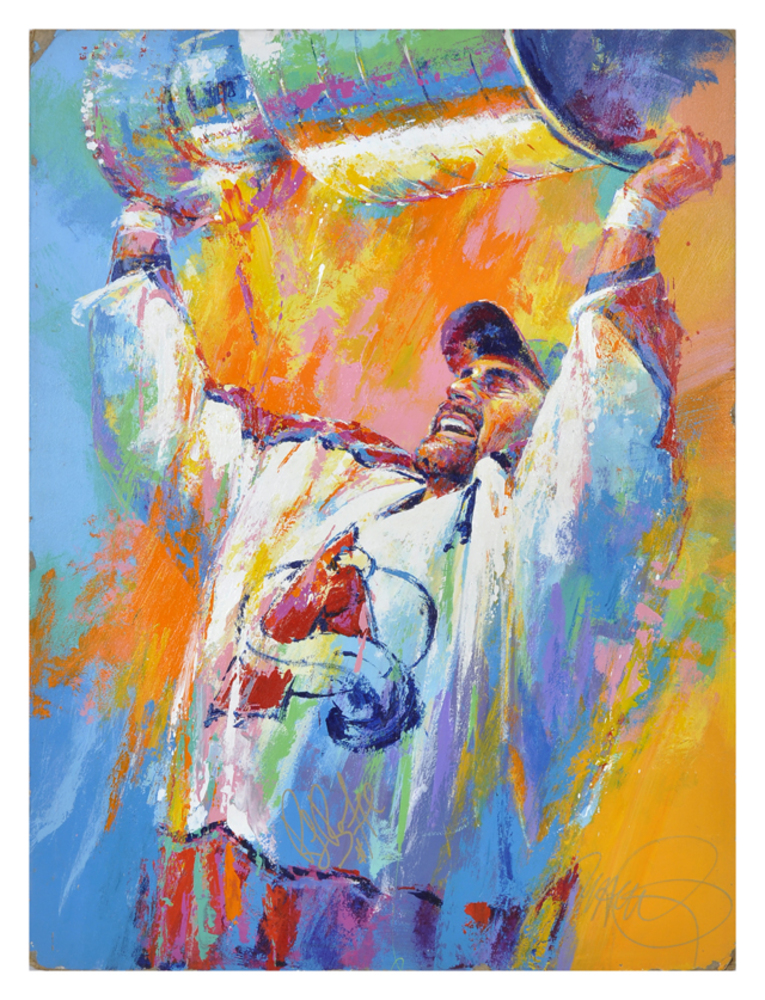 Ray Bourque Colorado Avalanche Original Artwork