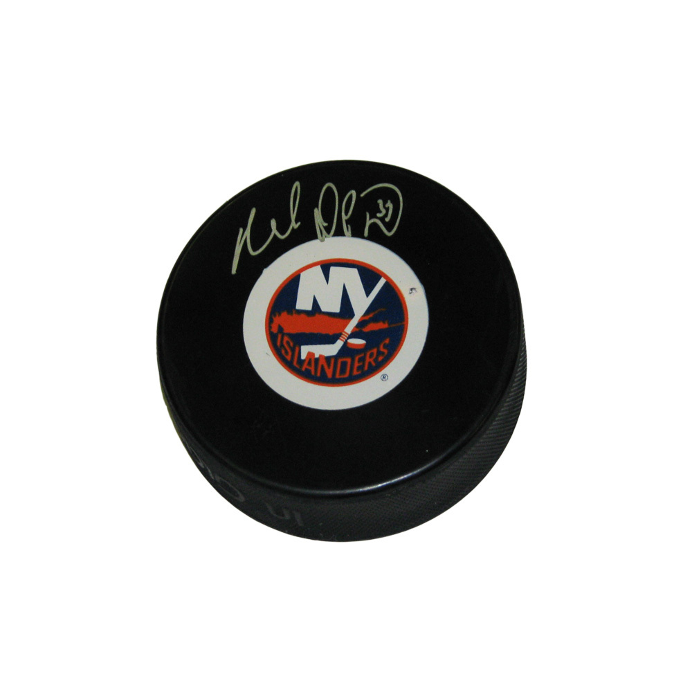 RICK DIPIETRO Signed New York Islanders Puck