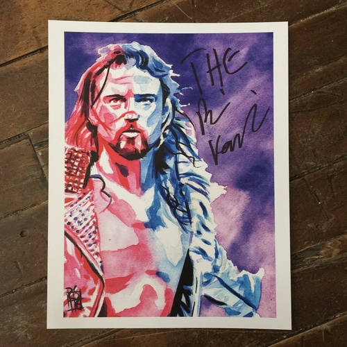 Brian Kendrick SIGNED 11 x 14 Rob Schamberger Print