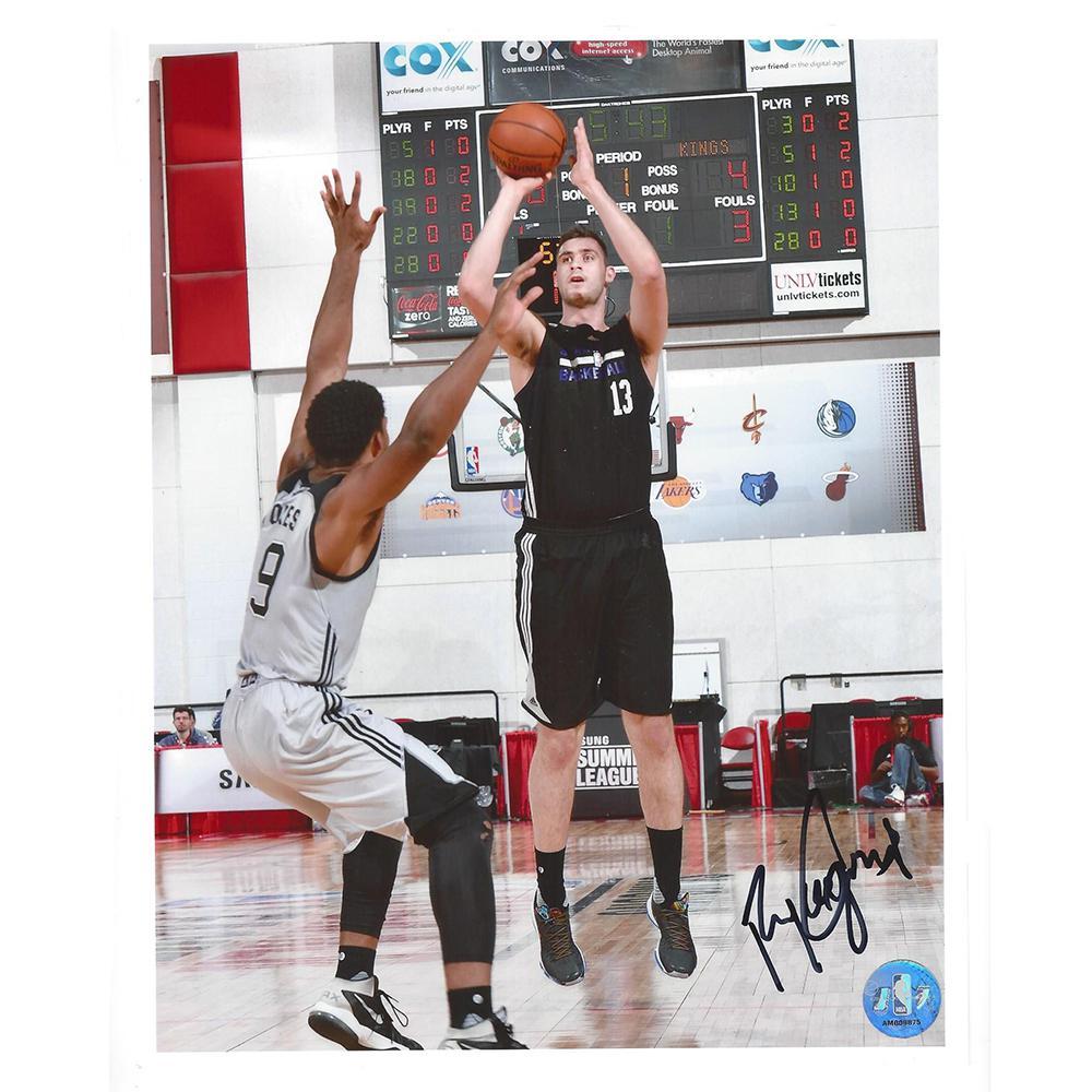 Georgios Papagiannis - Sacramento Kings - 2016 NBA Draft - Autographed Photo