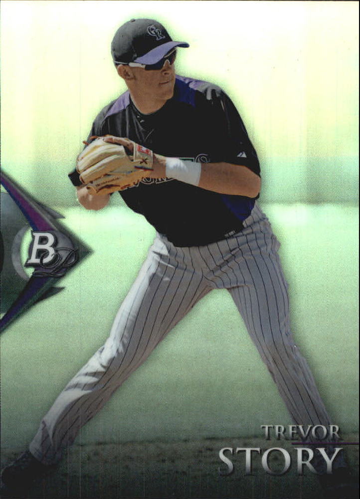 2014 Bowman Platinum Chrome Prospects Refractors #BPCP83 Trevor Story