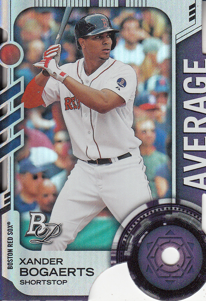 2014 Bowman Platinum Toolsy Die Cuts #TDCXB Xander Bogaerts