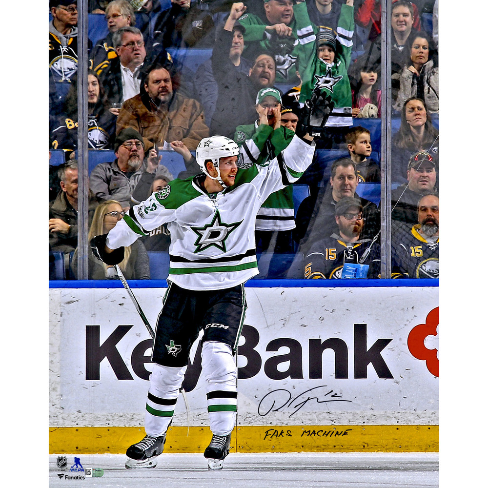 Radek Faksa Dallas Stars Autographed 16