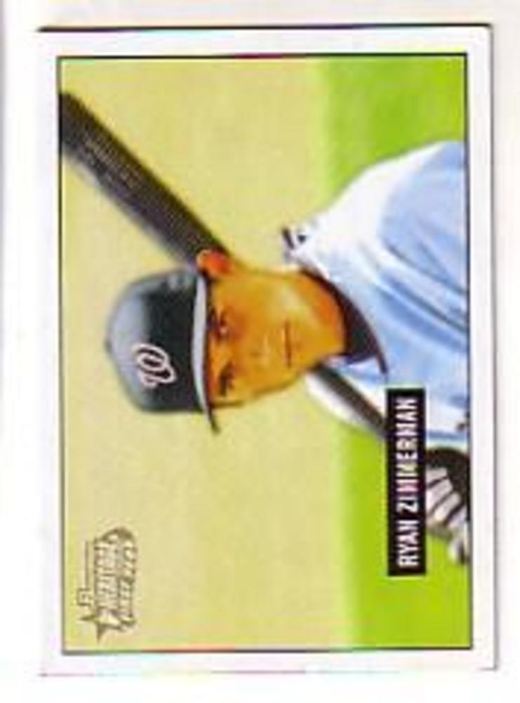 2005 Bowman Heritage #340 Ryan Zimmerman FY SP RC