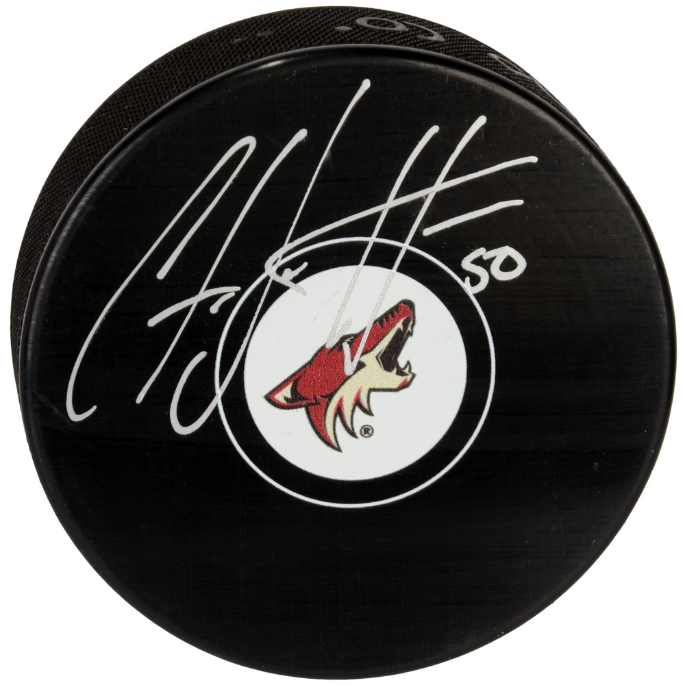 Antoine Vermette Arizona Coyotes Autographed Hockey Puck
