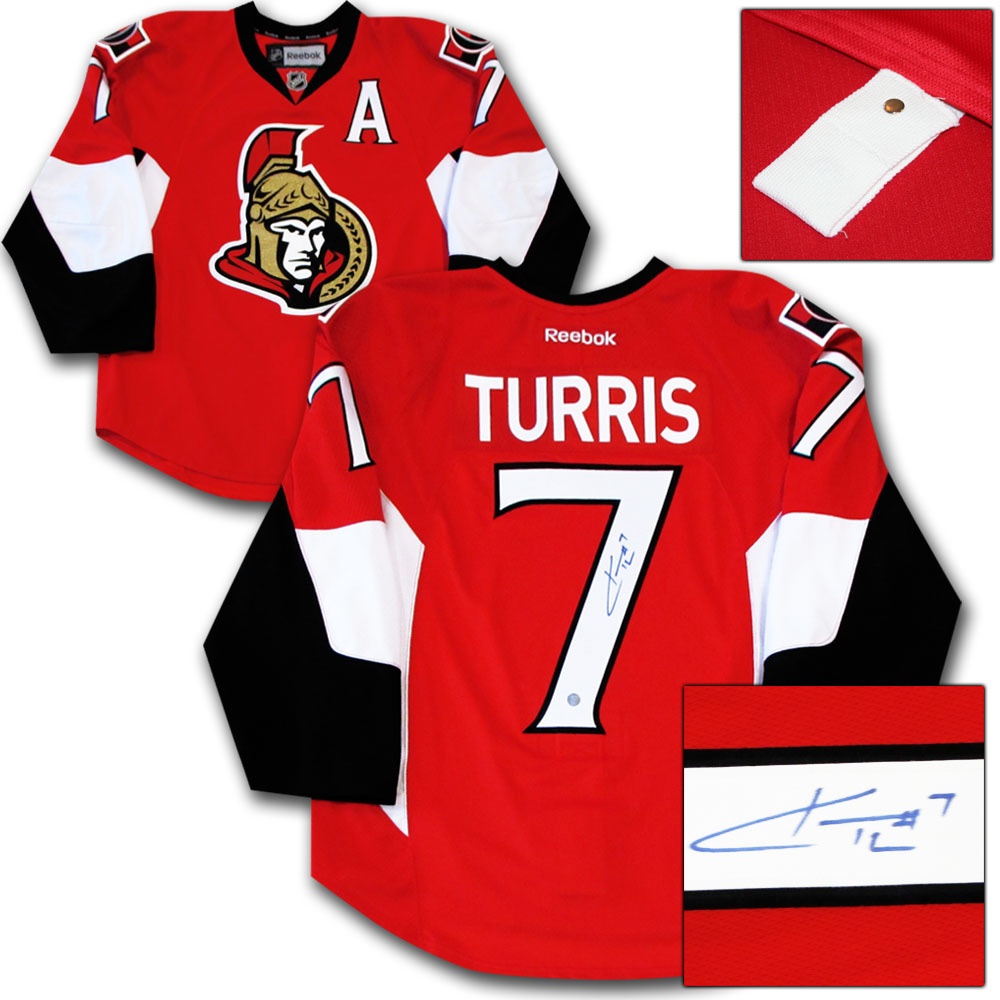 Kyle Turris Autographed Ottawa Senators Authentic Pro Jersey