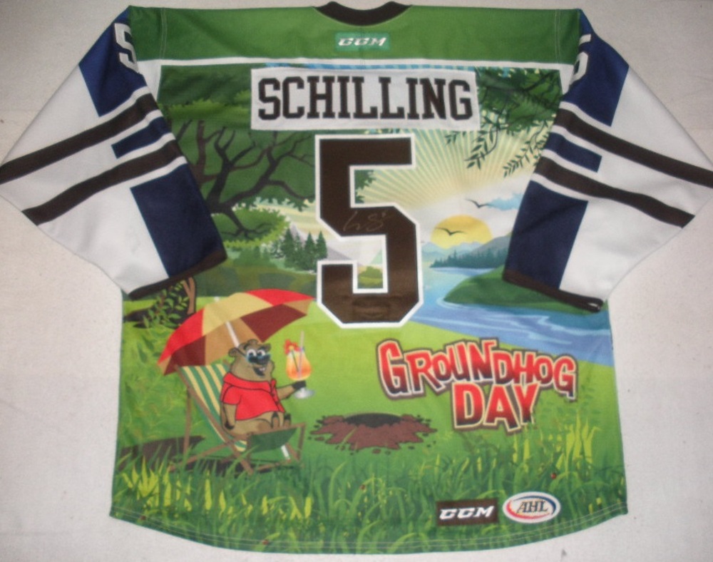 groundhog day auction cameron schilling hershey bears groundhog day groundhog day auction cameron schilling hershey bears groundhog day
