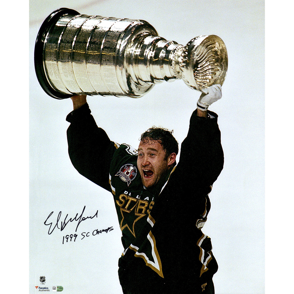 Ed Belfour Dallas Stars Autographed 16