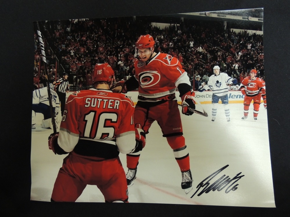 Brandon Sutter #16 Autographed 8x10 Photo