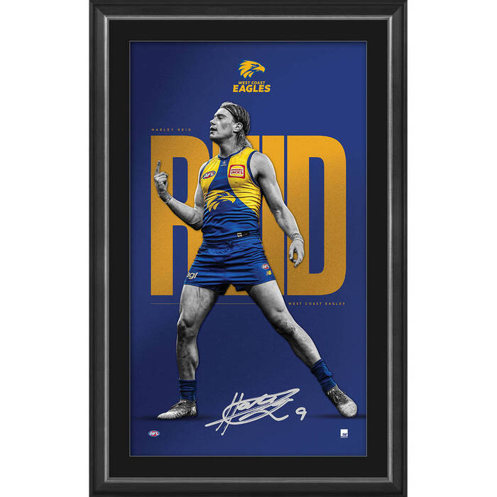 Harley Reid Signed Vertiramic