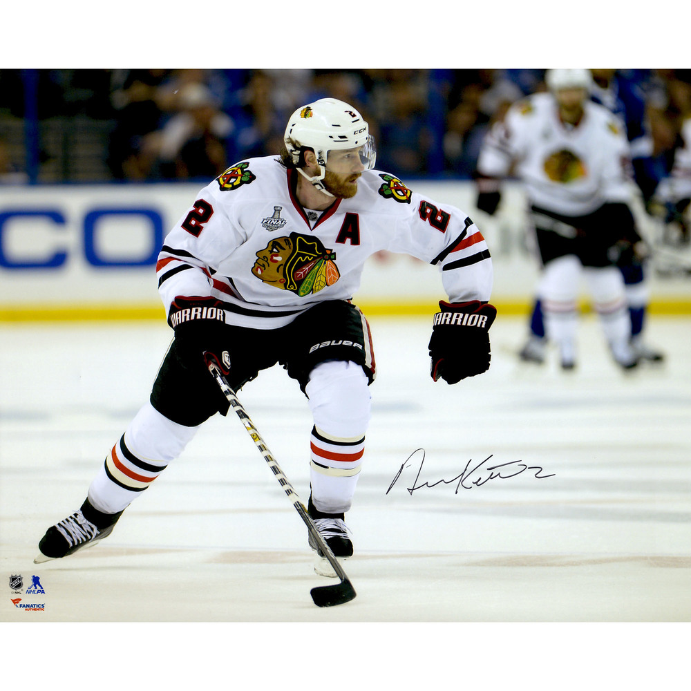 Duncan Keith Chicago Blackhawks 2015 Stanley Cup Champions Autographed 16