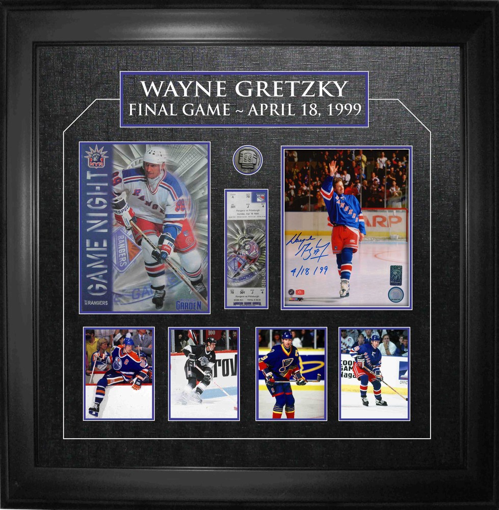 Wayne Gretzky - Signed & Framed 8x10