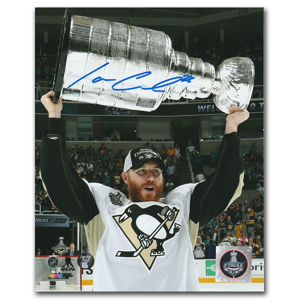 Ian Cole Autographed Pittsburgh Penguins 8X10 Photo