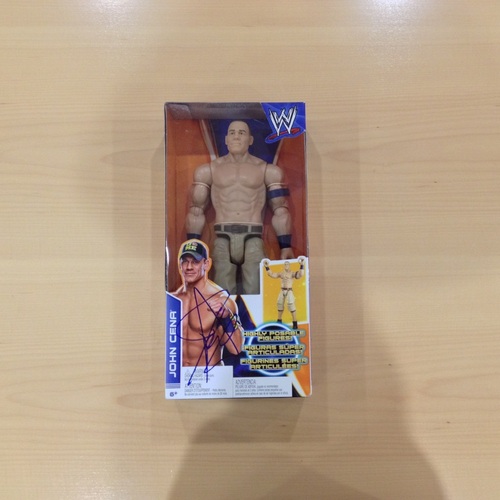 John Cena SIGNED 12 Inch Action Figure