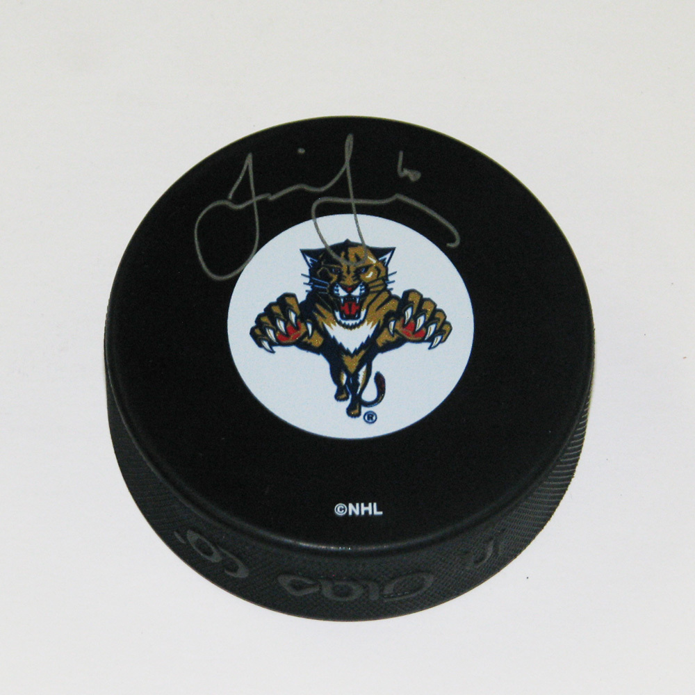 JAROMIR JAGR Signed Florida Panthers Puck