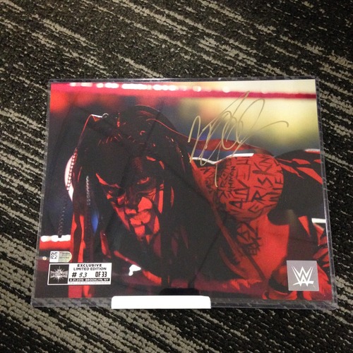 Finn Bálor SIGNED 8 x 10 Limited Edition WrestleMania 33 Photo (#33 of 33)