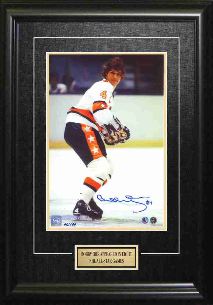 Bobby Orr - Signed & Framed 8x12