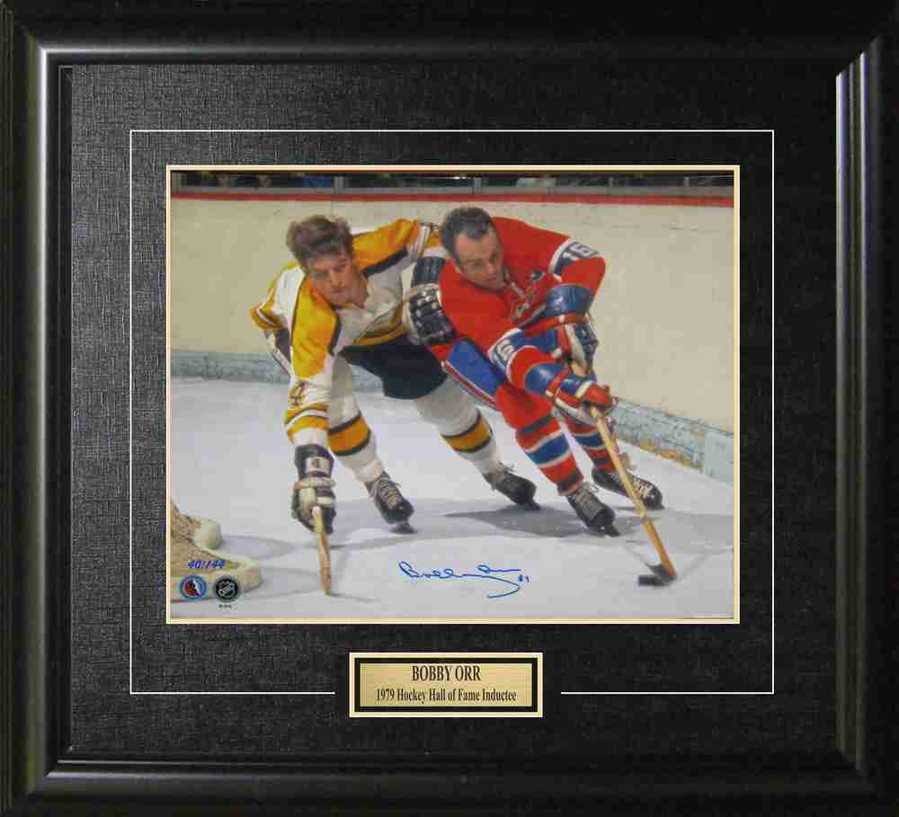 Bobby Orr - Signed & Framed Limited Edition 16x20