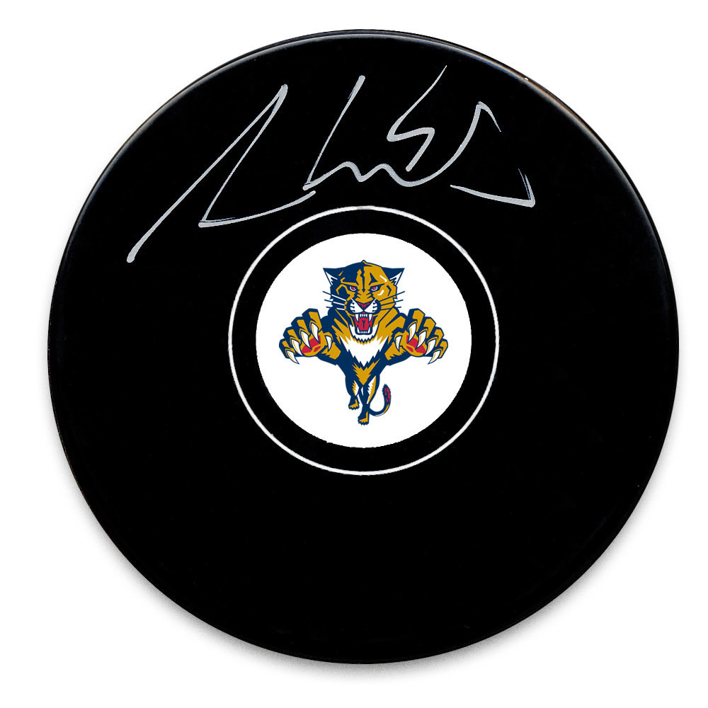 Aaron Ekblad Florida Panthers Autographed Puck