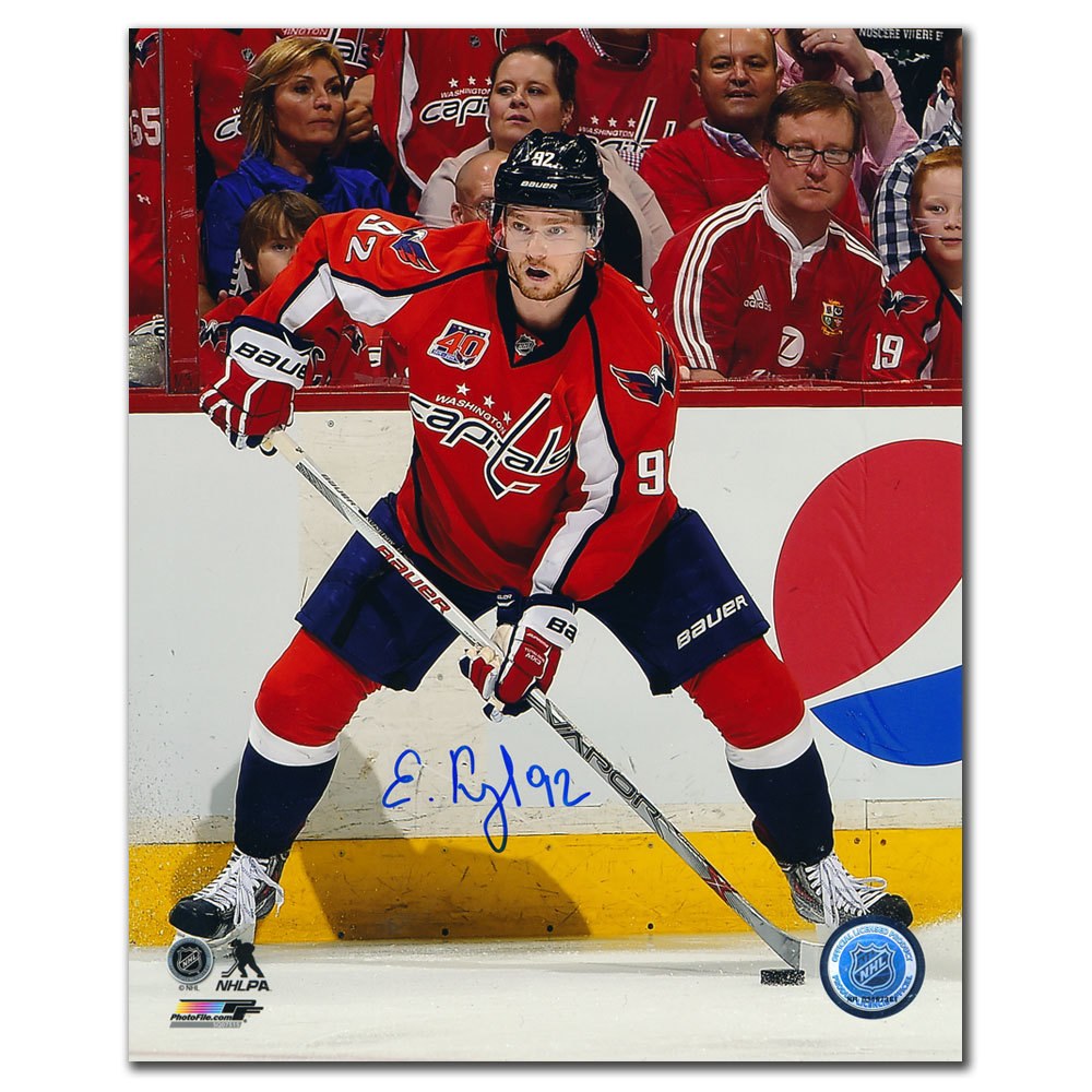 Evgeny Kuznetsov Washington Capitals ACTION Autographed 8x10