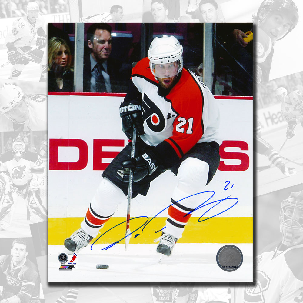 Peter Forsberg Philadelphia Flyers BREAKOUT Autographed 8x10