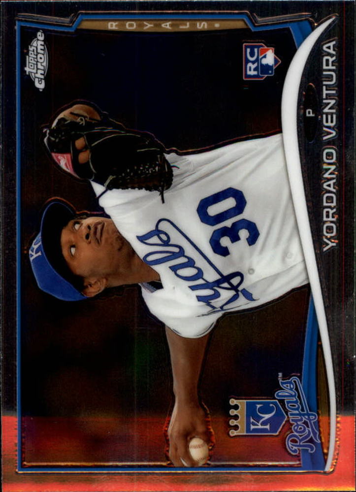 2014 Topps Chrome #66 Yordano Ventura RC