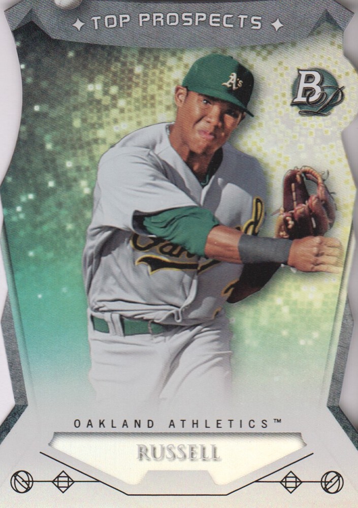 2014 Bowman Platinum Top Prospects Die Cuts #TPAR Addison Russell