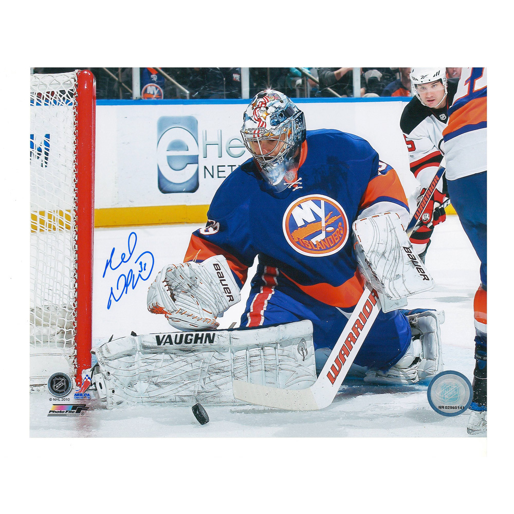 RICK DIPIETRO Signed New York Islanders 8 X 10 Photo - 70111