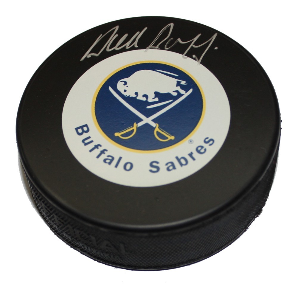 Dick Duff Autographed Buffalo Sabres Puck