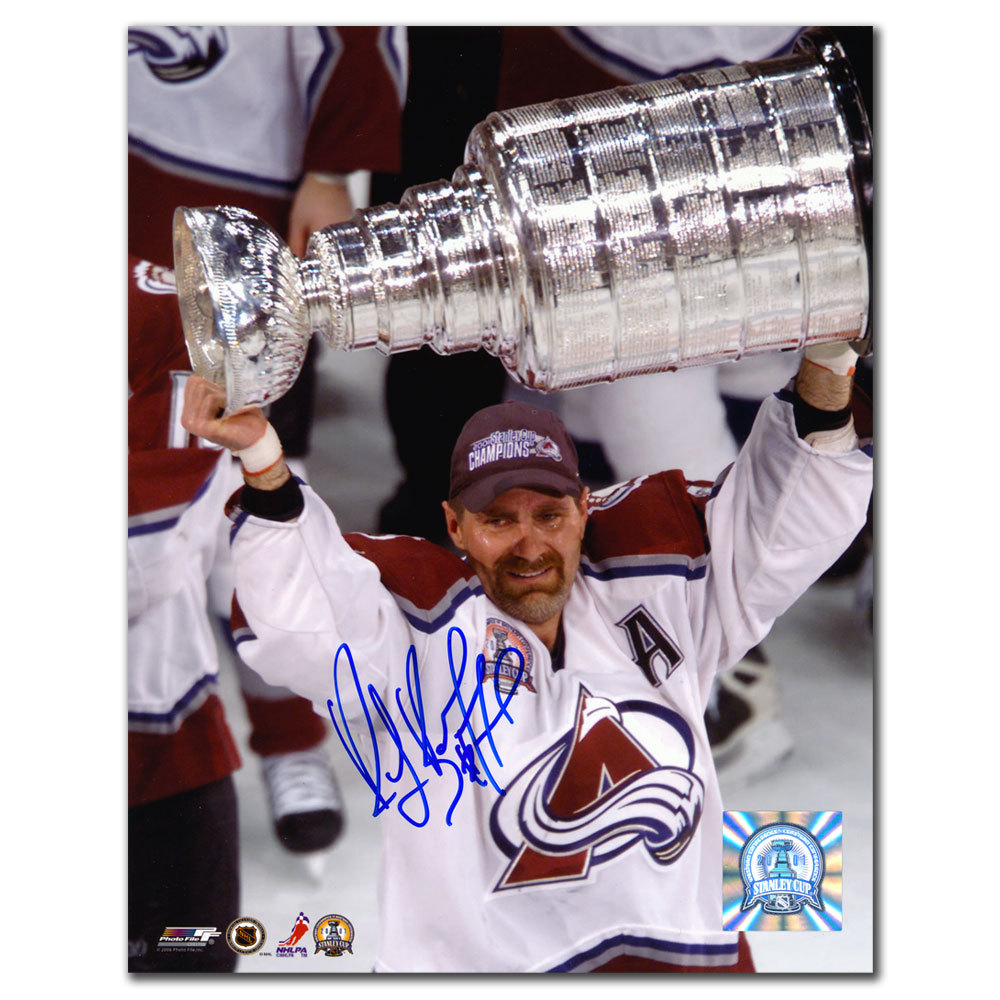 Ray Bourque Colorado Avalanche 2007 Stanley Cup Autographed 8x10