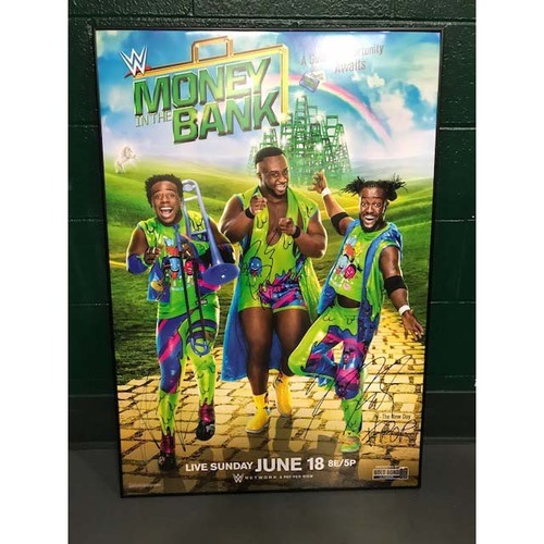 The New DaySIGNED Money in the Bank Event Poster