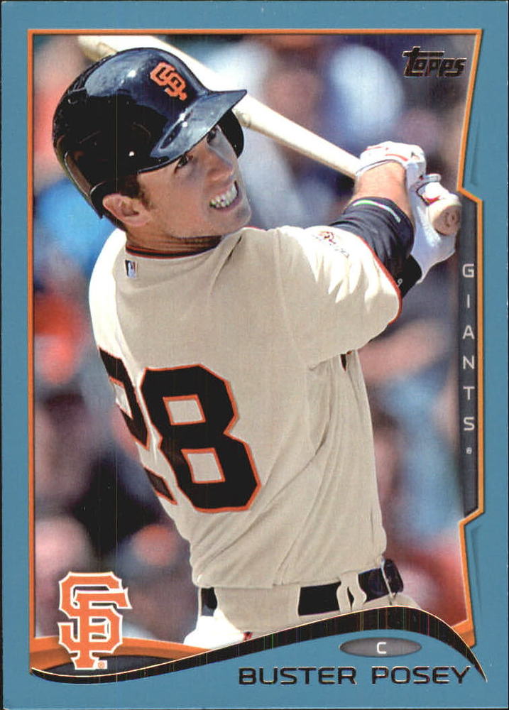 2014 Topps Wal-Mart Blue Border #50 Buster Posey
