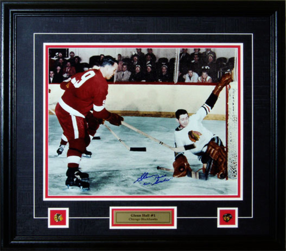 Glenn Hall - Signed & Framed 16x20
