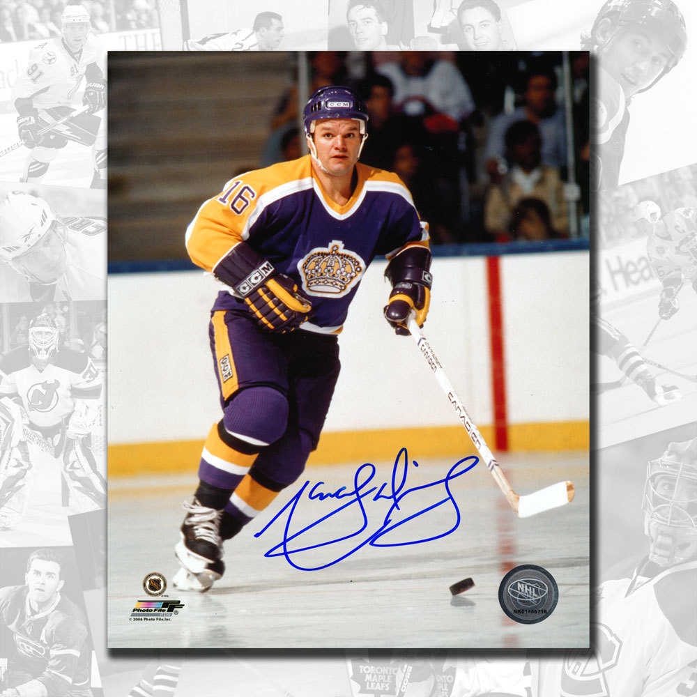 Marcel Dionne Los Angeles Kings Autographed 8x10