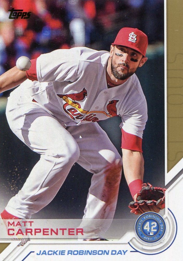 2017 Topps Jackie Robinson Day #JRD22 Matt Carpenter